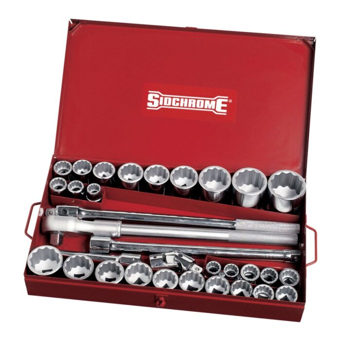 Sidchrome 3/4" Socket Set 