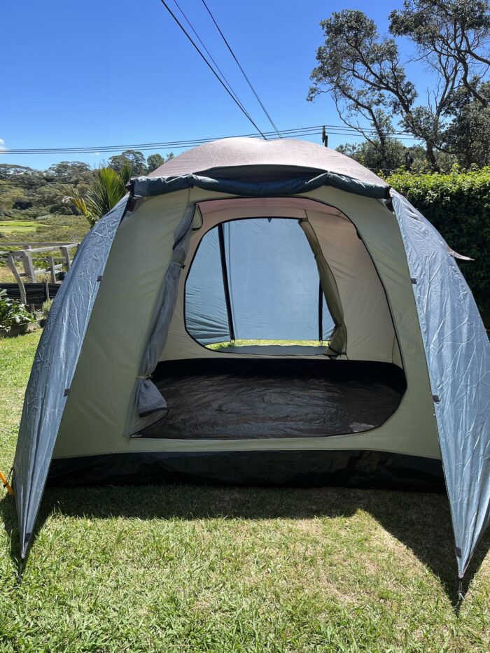 Tent front