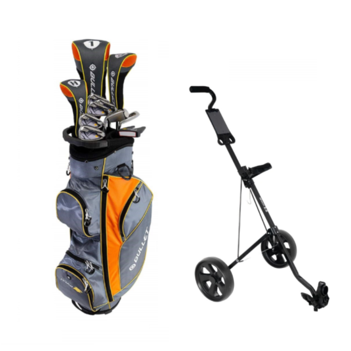 Bullet Golf club Set and Trundler